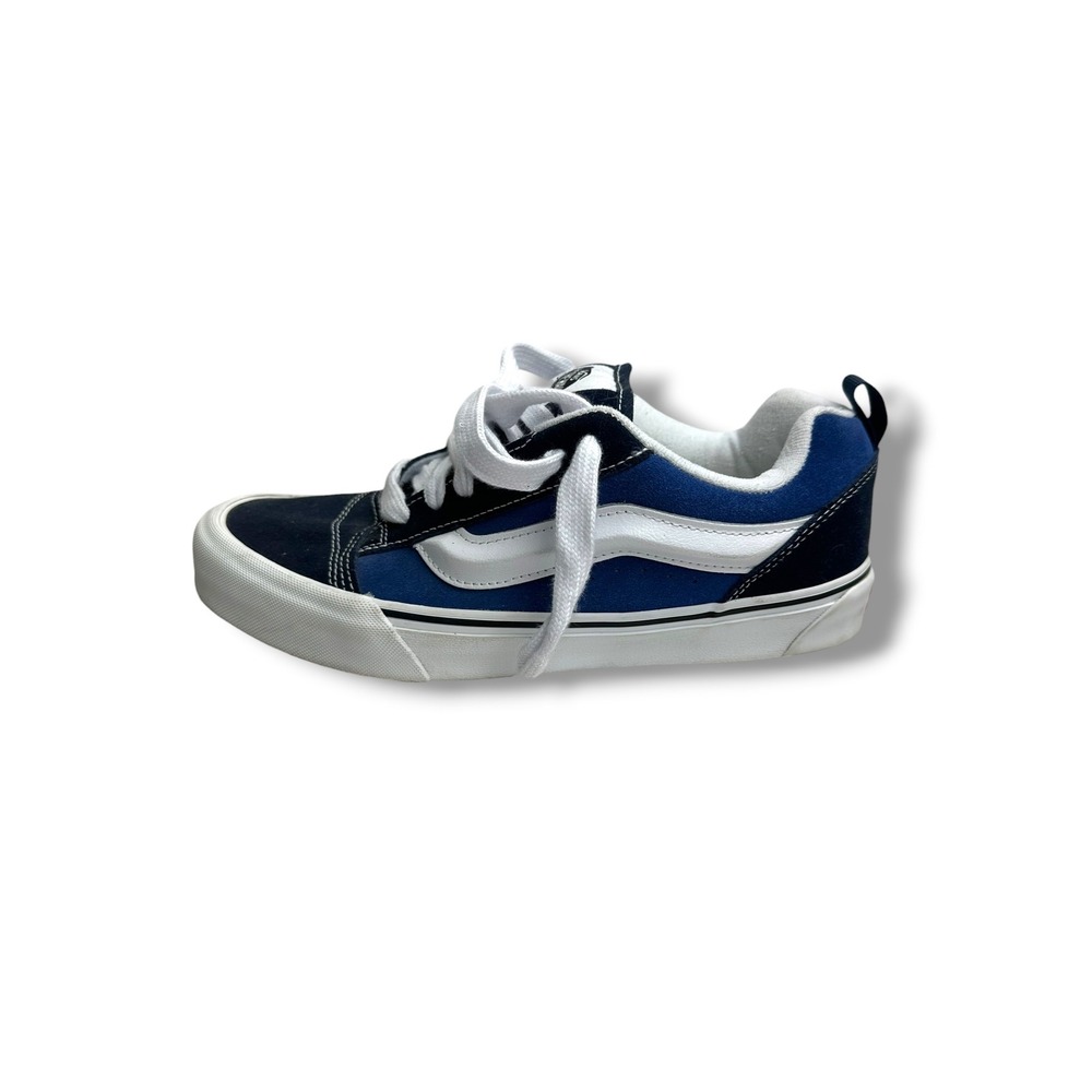 Vans Knu Skool Navy Blue‎ White Chunky Skate Shoes Low Top Sneakers VN0009QC8S7